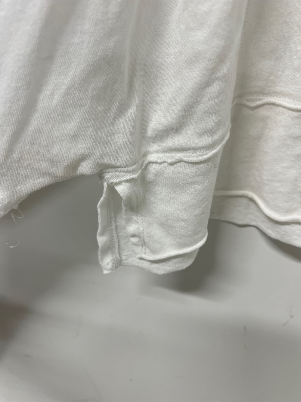 We The Free Crop Top, Over Sized, Boxy, Pleated Shoulder, Banded long Sleeve, XS - Picture 13 of 13